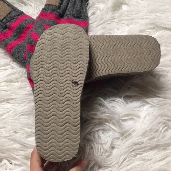 PINK- Tall Slipper Boots - Picture 5 of 5